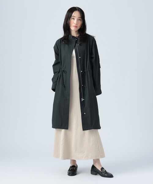 BEAMS HEART モッズコート コート 撥水ナイロンモッズコート