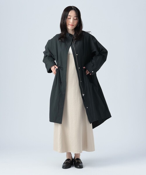BEAMS HEART モッズコート コート 撥水ナイロンモッズコート