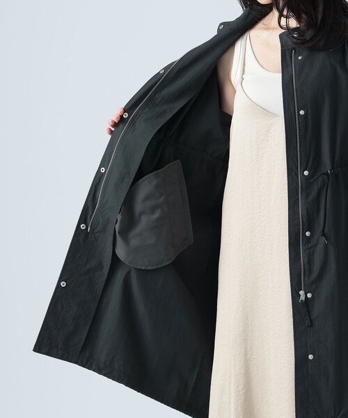 BEAMS HEART モッズコート コート 撥水ナイロンモッズコート