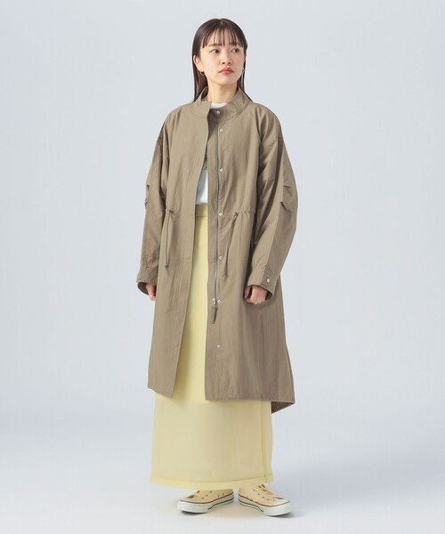 BEAMS HEART モッズコート コート 撥水ナイロンモッズコート