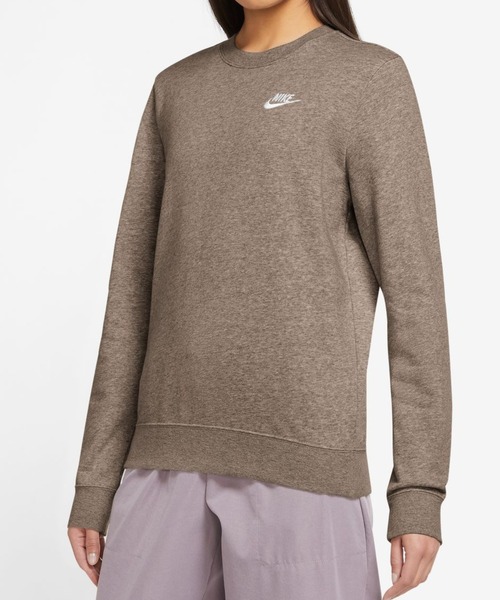 トレーナー スウェット 「NIKEアパレル」ナイキ WS NSW クラブ STD フリースL/Sクルー レディース NIKE トレーナー スウェット ナイキ NSW クラブ STD フリース L