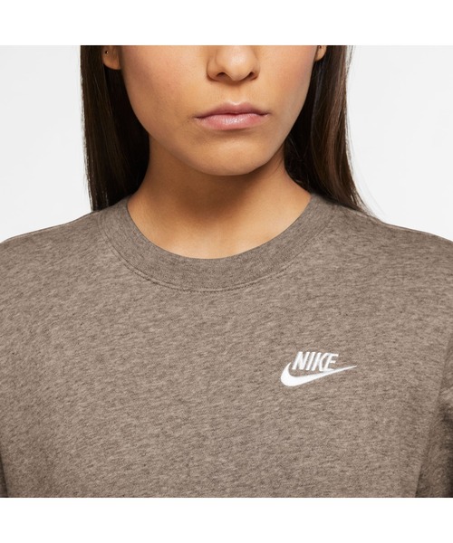 トレーナー スウェット ナイキ NIKE ナイキ  NSW クラブ STD フリース L/S クルー レディース NIKE トレーナー スウェット ナイキ NSW クラブ STD フリース L
