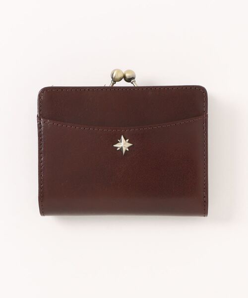 An+u 財布 「An＋u」W Starスタッズガマグチミドルウォレット