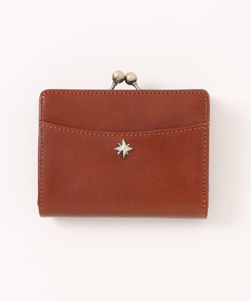 An+u 財布 「An＋u」W Starスタッズガマグチミドルウォレット