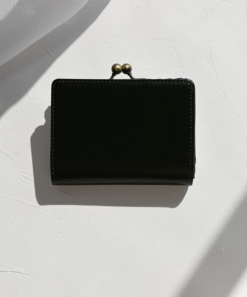 An+u 財布 「An＋u」W Starスタッズガマグチミドルウォレット