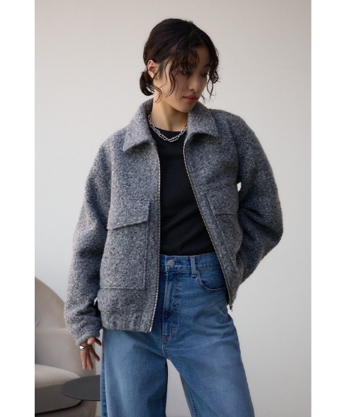 AZUL BY MOUSSY（アズールバイマウジー） ブルゾン アウター ブークレ 