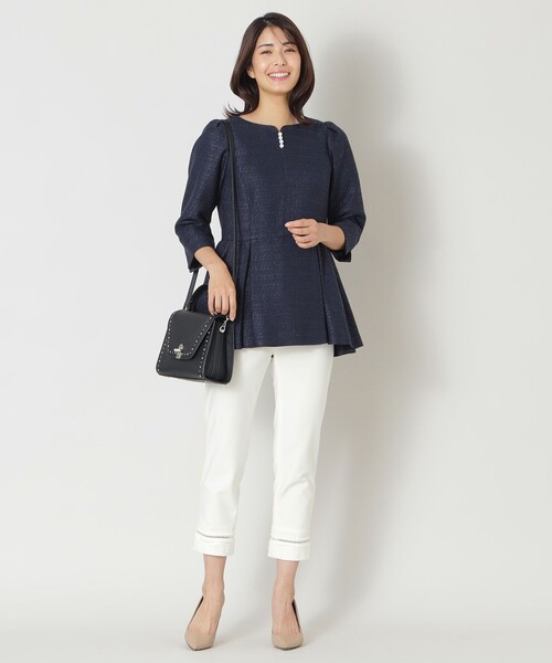 TO BE CHIC（トゥー ビー シック） ブラウス シャツ スラブブッチャー 