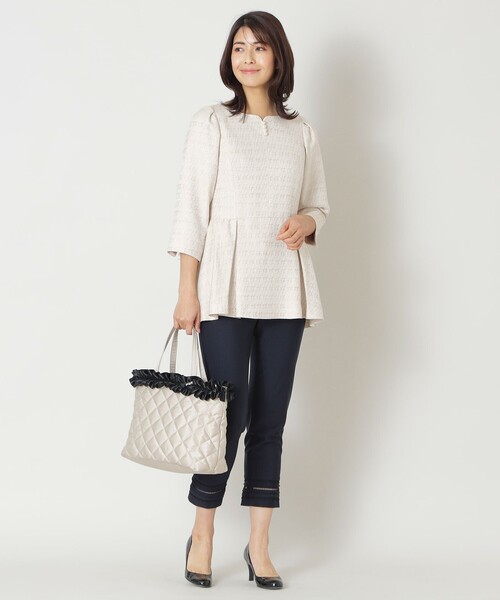 TO BE CHIC（トゥー ビー シック） ブラウス シャツ スラブブッチャー 