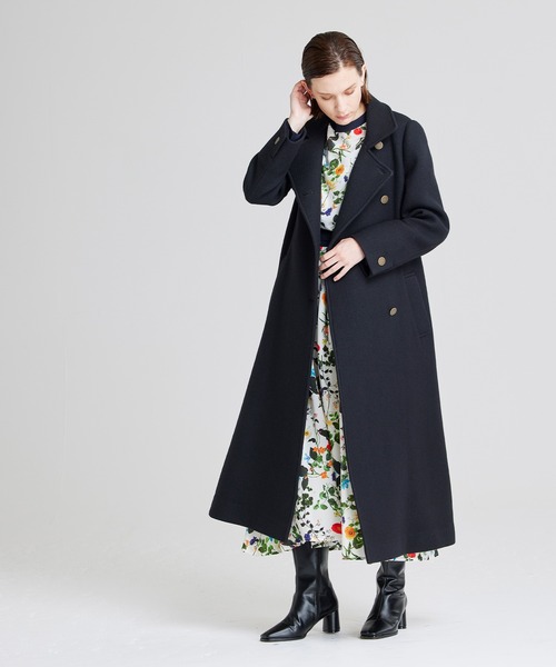 NOISE MAKER トレンチコート 黒 日本製 NOISEMAKER（ノイズメーカー） トレンチコート コート 2WAYステン