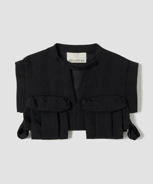 TELOPLAN ベスト ジレ Bernadette Vest レディース : ZOZOTOWN