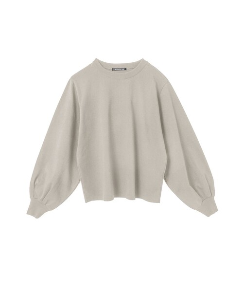 tシャツ mizuiro ind パフスリーブロングT レディース