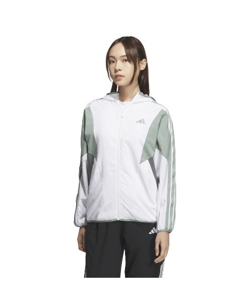 adidas★LADY'S_テラックスコールドレディジャケット adidasアディダス トラックジャケット レディースL 黒金ジャージ