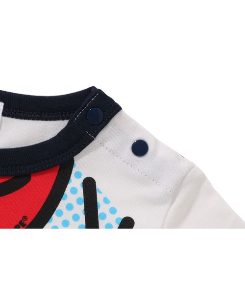 A BATHING APE ベビー服 ロンパース BABY MILO SHERIFF VEST