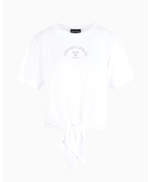 tシャツ 「エンポリオ アルマーニ」Tシャツ 軽量ジャージー ノット レディースの画像