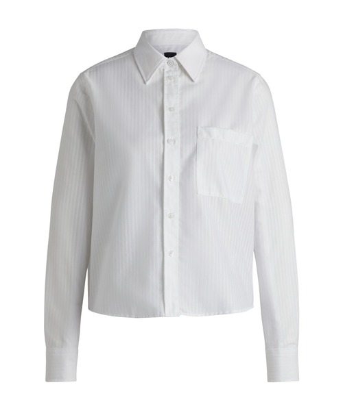 BOSS（HUGO BOSS） ブラウス シャツ レギュラーフィットブラウス