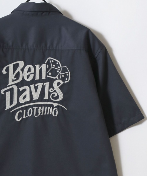 BEN DAVIS シャツ DAVIS/ベンデイビス NEEDLEWORK SS SHIRT