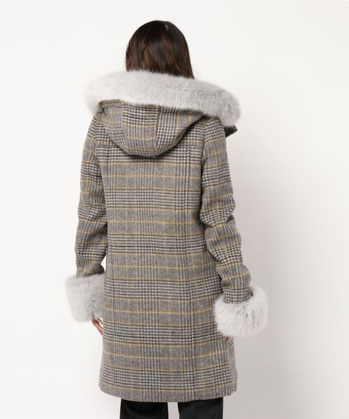 「rienda」 ダッフルコート MEDIUM ライトベージュ レディース_画像3