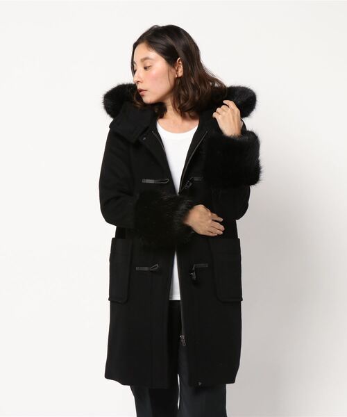 「rienda」 ダッフルコート MEDIUM ライトベージュ レディース_画像4