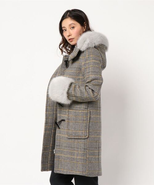 「rienda」 ダッフルコート MEDIUM ライトベージュ レディース_画像6