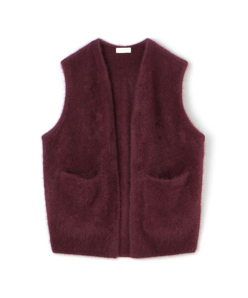 Ballsey（ボールジィ） ニットベスト S ボルドー レディース