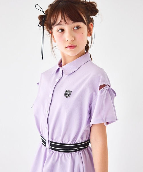 CHOPIN（ショパン） セットアップ 「速乾、接触冷感」肩あきバイカラー