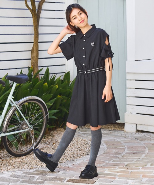 制服CHOPIN ✨セットアップ CHOPIN セットアップ 「ジュニア」肩あきバイカラーシャツ