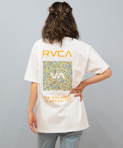 tシャツ RVCA/ルーカ Tシャツ バックプリント フラワープリント BF04C-200 レディース RVCA/ルーカ Tシャツ バックプリント フラワープリント BF04C