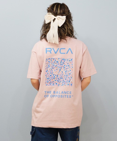 tシャツ RVCA/ルーカ Tシャツ バックプリント フラワープリント BF04C-200 レディース RVCA tシャツ RVCA/ルーカ Tシャツ バックプリント フラワー