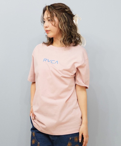 tシャツ RVCA/ルーカ Tシャツ バックプリント フラワープリント BF04C-200 レディース RVCA tシャツ RVCA/ルーカ Tシャツ バックプリント フラワー