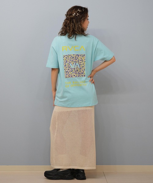 RVCA tシャツ RVCA/ルーカ Tシャツ バックプリント フラワー
