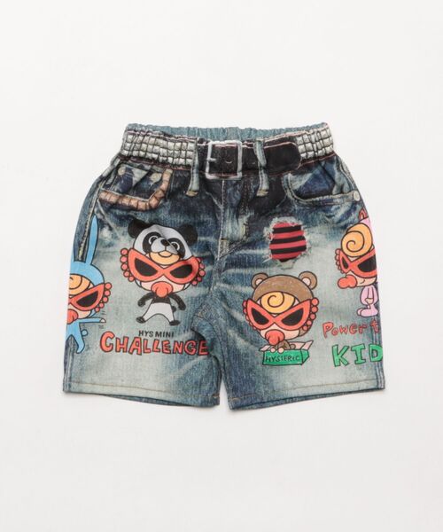 HYSTERIC MINI パンツ MY FIRST HYSTERIC SELFISH BABY 裏毛
