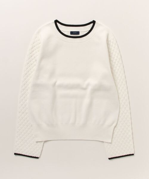 「SHIPS」 長袖ニット ONE SIZE オフホワイト レディース_画像2