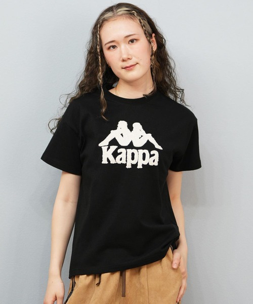 KAPPA　02/03　ベティス（A)　半袖 Kappa（カッパ） tシャツ 半袖 半袖Tシャツ ブランドロゴ サガラ刺繍