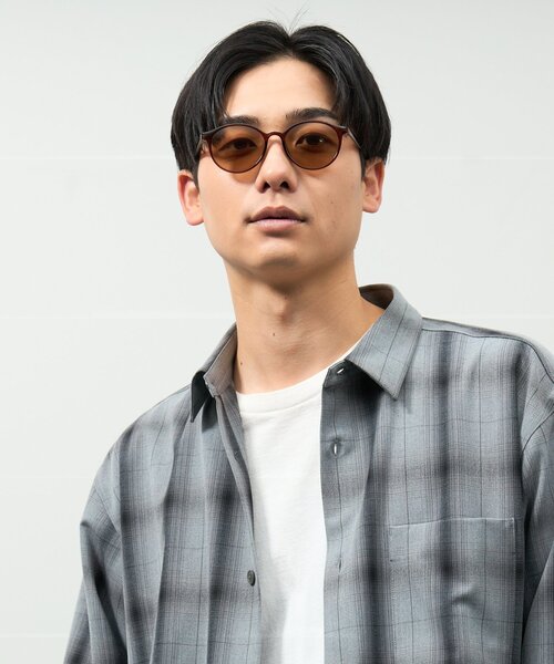 Zoff サングラス SUNCUTGlasses/UV100%CUT ボストン型
