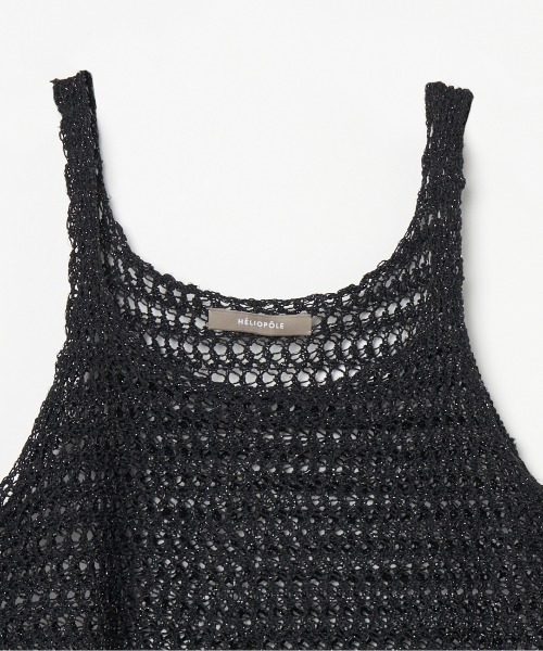 ニット セーター GLITTER CLOCHET KNIT CAMISOLE レディース ニット セーター GLITTER CLOCHET KNIT CAMIS | JChereヤフー