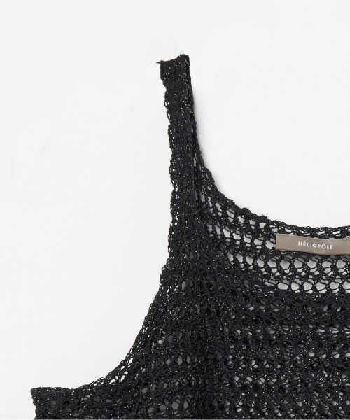 ニット セーター GLITTER CLOCHET KNIT CAMISOLE レディース ニット セーター GLITTER CLOCHET KNIT CAMIS | JChereヤフー