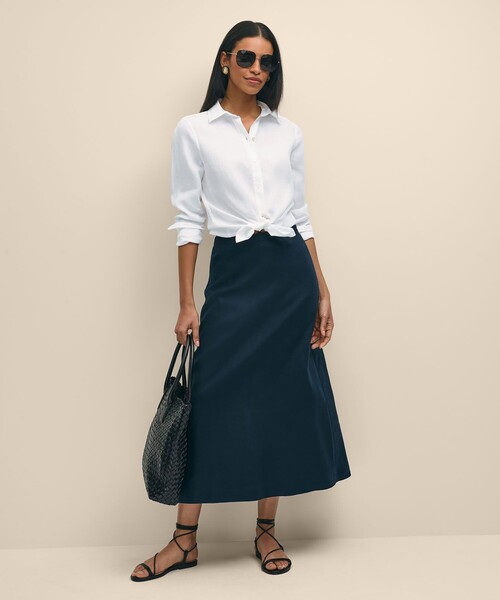 BROOKS BROTHERS（ブルックスブラザーズ） リネンシャツ ブラウス