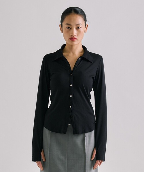 UNITED TOKYO ポロシャツ ポロ 「3way」Halterneck Layered Polo