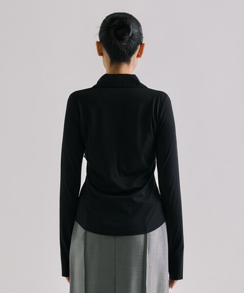 UNITED TOKYO ポロシャツ ポロ 「3way」Halterneck Layered Polo