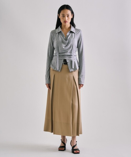 UNITED TOKYO ポロシャツ ポロ 「3way」Halterneck Layered Polo
