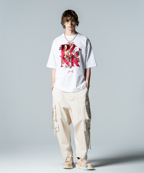 glamb ⭐︎M グラム カーゴパンツ ミリタリー 裾リブ　ブラック 楽天市場】glamb グラム Rib Layered Cargo Pants リブ