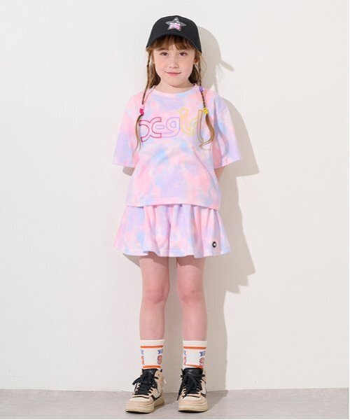 X-girl タイダイ柄 フリース　130 新品 X-girl タイダイ柄 フリース130 新品