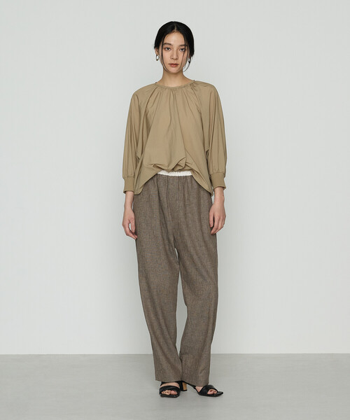 COMME CA（コムサ） パンツ リネンコットン パンツ レディース
