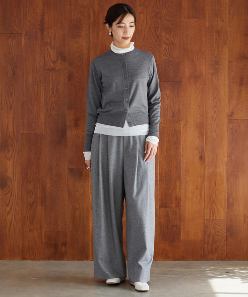 VERMEIL par iena（ヴェルメイユパーイエナ） ニットカーディガン FREE