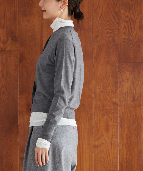 VERMEIL par iena（ヴェルメイユパーイエナ） ニットカーディガン FREE