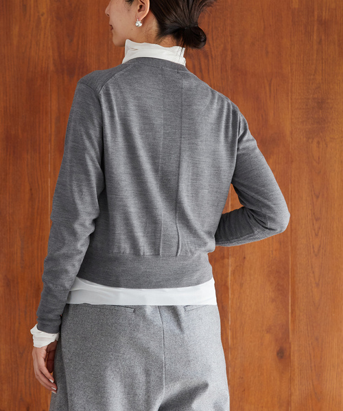 VERMEIL par iena（ヴェルメイユパーイエナ） ニットカーディガン FREE