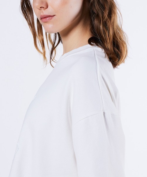 ニット セーター ベアプリント裏毛ニット レディース DOUBLE STANDARD CLOTHING ニット セーター ベアプリント裏毛