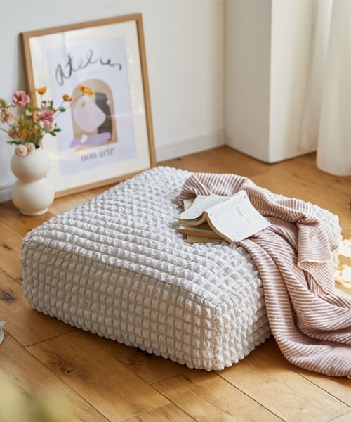 クッション クッションカバー クッションになる布団収納ケース ぽこ