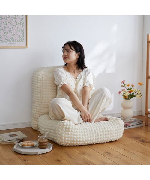 クッション クッションカバー クッションになる布団収納ケース ぽこ