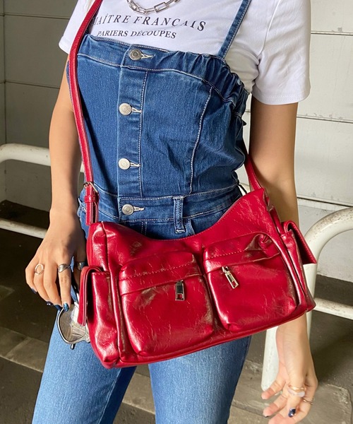 non-hedge（ノンヘッジ） ショルダーバッグ バッグ フロント2ポケット